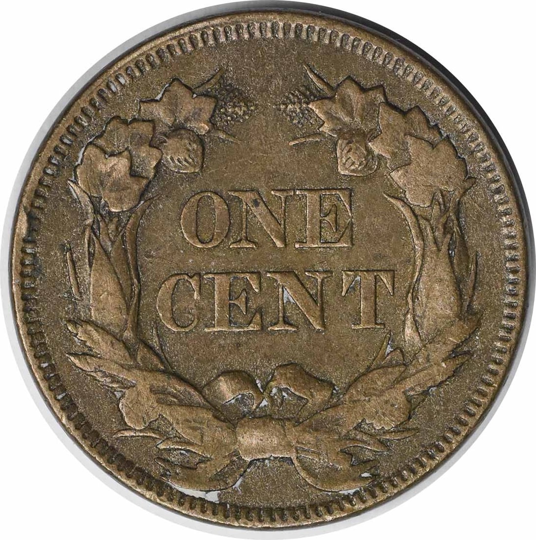 Uncertified Flying Eagle Cent EF 1857 - 2
