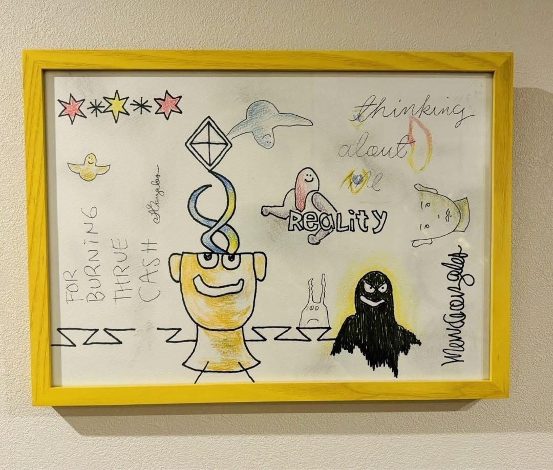 MARK GONZALES GONZ Original Art Signed Framed Original work 1/ 1 Rare: MARK GONZALES GONZ Original Art Signed Framed Original work 1/ 1 Rare Item Specifics: Artist: Mark Gonzales Unit Of Sale: Single Piece Signed By: Mark Gonzales Signed: Yes Material: Paper Item Length:
