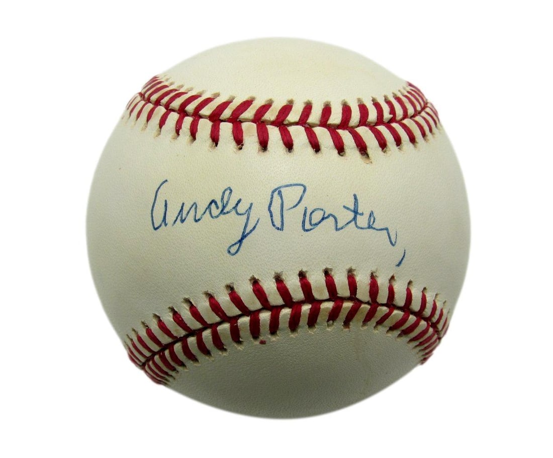 Andy Andrew Porter Signed ONL Baseball Negro League Indianapolis Clowns PSA/ DNA (1 of 3)