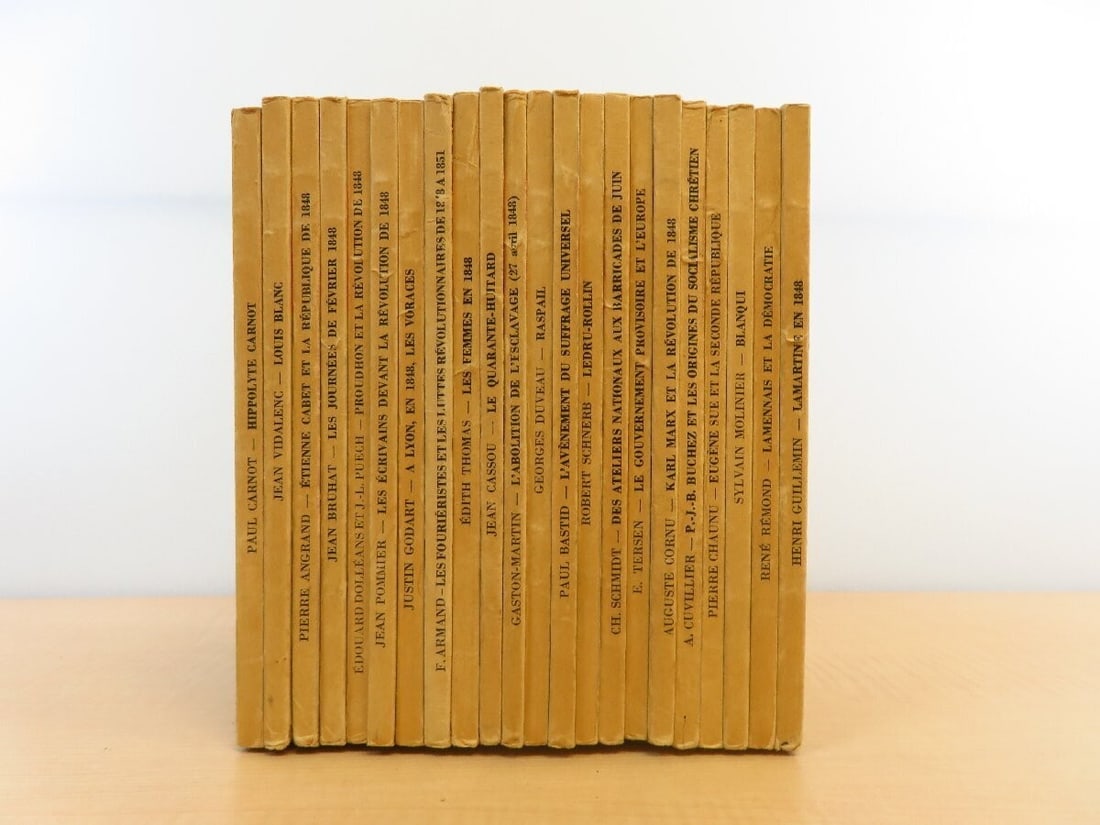 "Collection du centenaire de la Revolution de 1848" Complete 22-Volume Set: "Collection du centenaire de la Revolution de 1848" Complete 22-Volume Set Item Specifics: Binding: Softcover Wraps Language: French Signed: No Region: Europe Publisher: resses universitaires de Franc