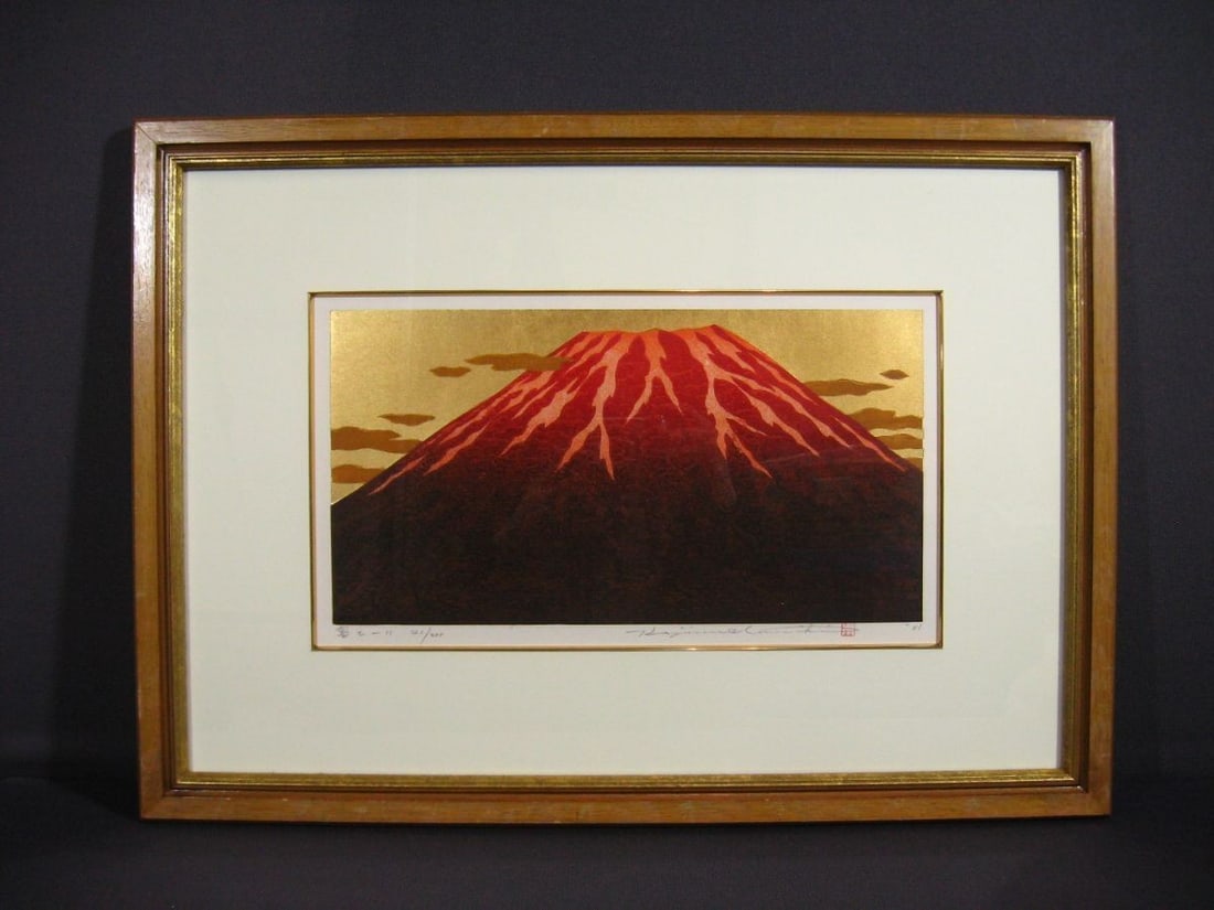 Hajime Namiki Fuji 11 Woodblock 2001 Signed ED 41/ 200 Framed Authentic: Hajime Namiki Fuji 11 Woodblock 2001 Signed ED 41/ 200 Framed Authentic Item Specifics: Artist: Namiki Hajime Unit Of Sale: Single Piece Signed By: Namiki Hajime Size: Large Signed: Yes Material: Pape