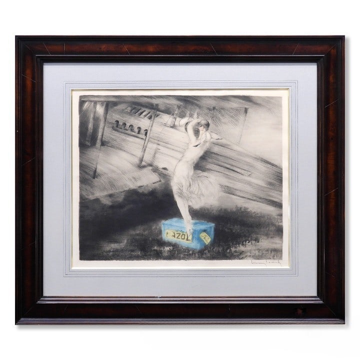 Louis Icart Before Infiltrating Enemy Territory Etching Signed Framed Art Deco (1 of 10)