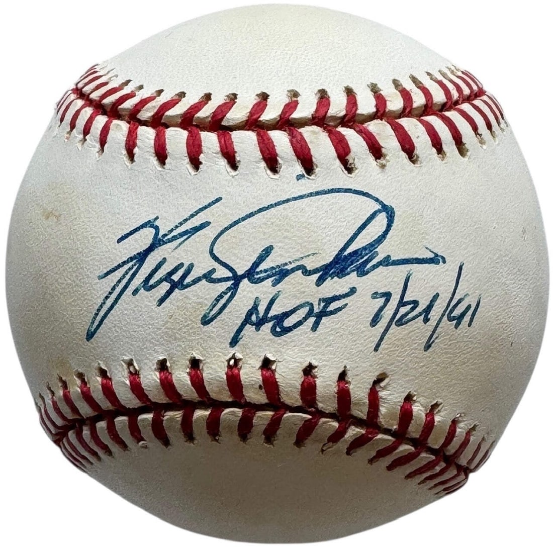 Fergie Jenkins Autographed Official League National Baseball (1 of 2)