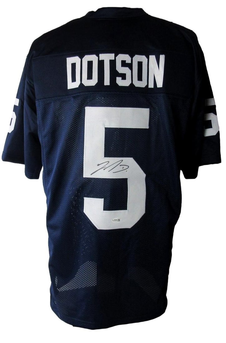 Dotson Penn State Autographed Football Jersey JSA 204905 (1 of 6)