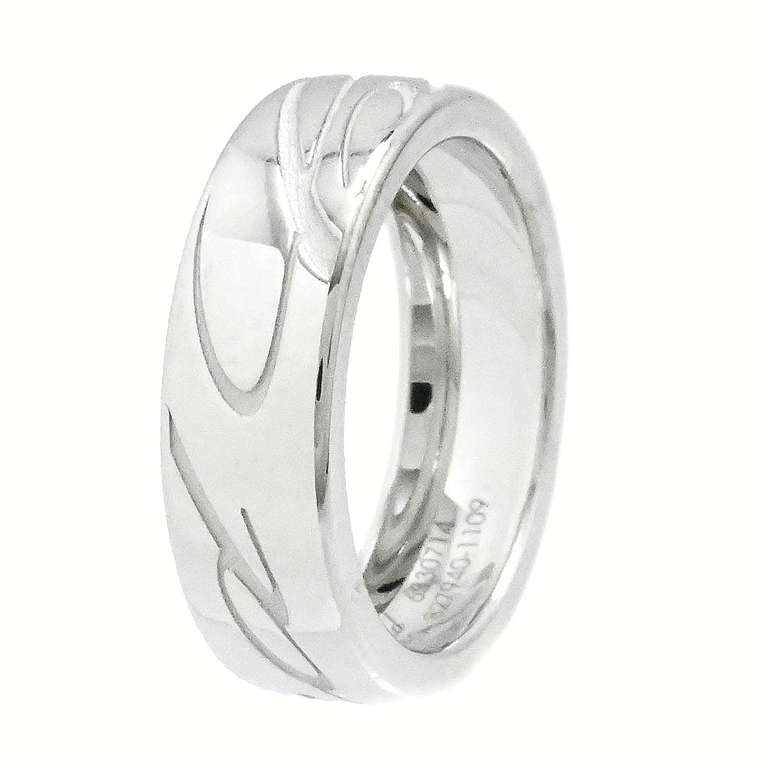 Chopard Chopardissimo Logo 18k White Gold Designer 6mm Band Ring US 6 EU 51: Chopard Chopardissimo Logo 18k White Gold Designer 6mm Band Ring US 6 EU 51 Item Specifics: Antique: No Shape: Round Occasion: Anniversary Birthday Christening Christmas Engagement Graduation