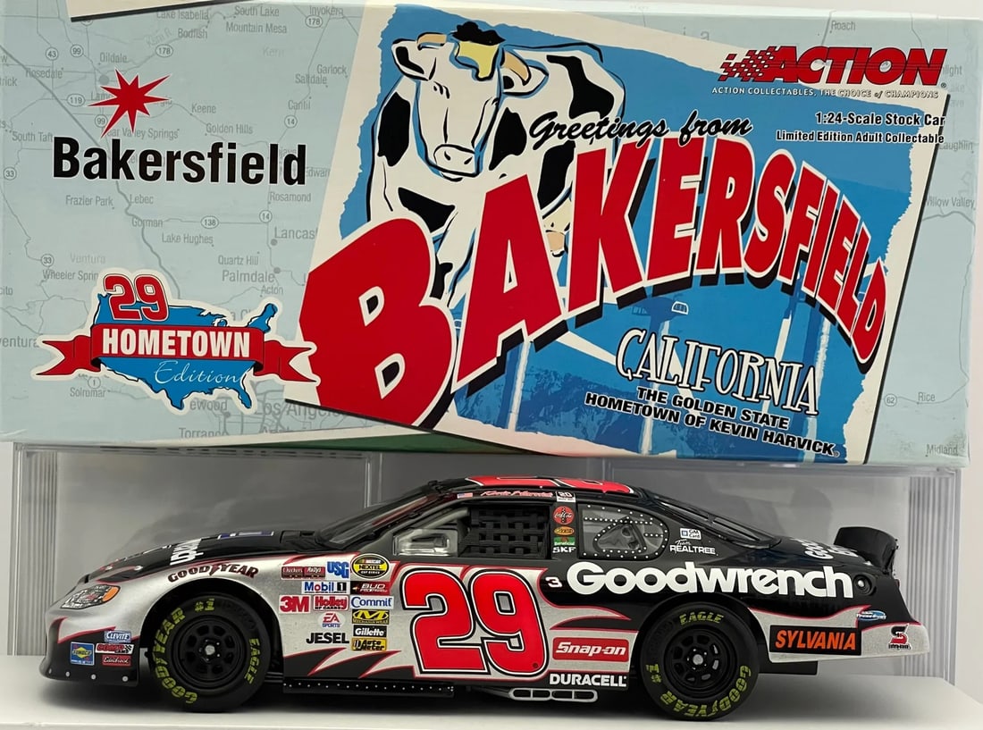 Harvick Kevin Unsigned #29 Car Cast Stock Die 2005 24 (1 of 2)