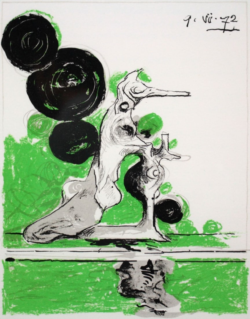 British Art Edition 1972 Signed Hybrid Lithograph by Graham Sutherland (1 of 7)