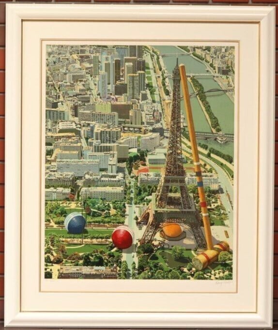 Webb Signed Original Serigraph Screenprint Doug Framed Limited 200 (1 of 10)