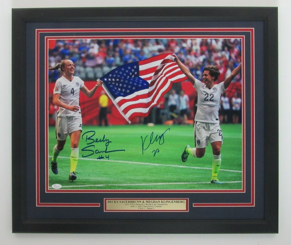 Sauerbrunn & Klingenberg Multi-Signed/ Autographed 16x20 Photo Framed JSA 141889 (1 of 4)