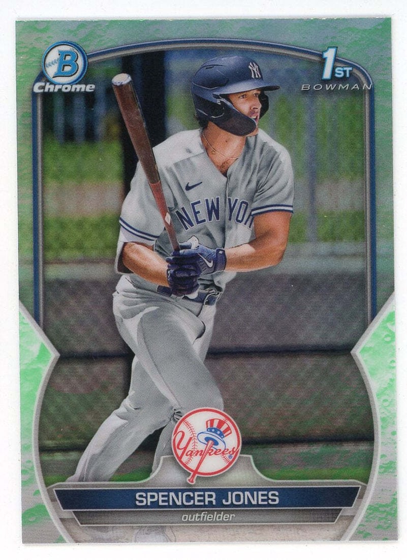 Spencer Jones 2023 Topps 1st Bowman Chrome #BP-139 (1 of 2)