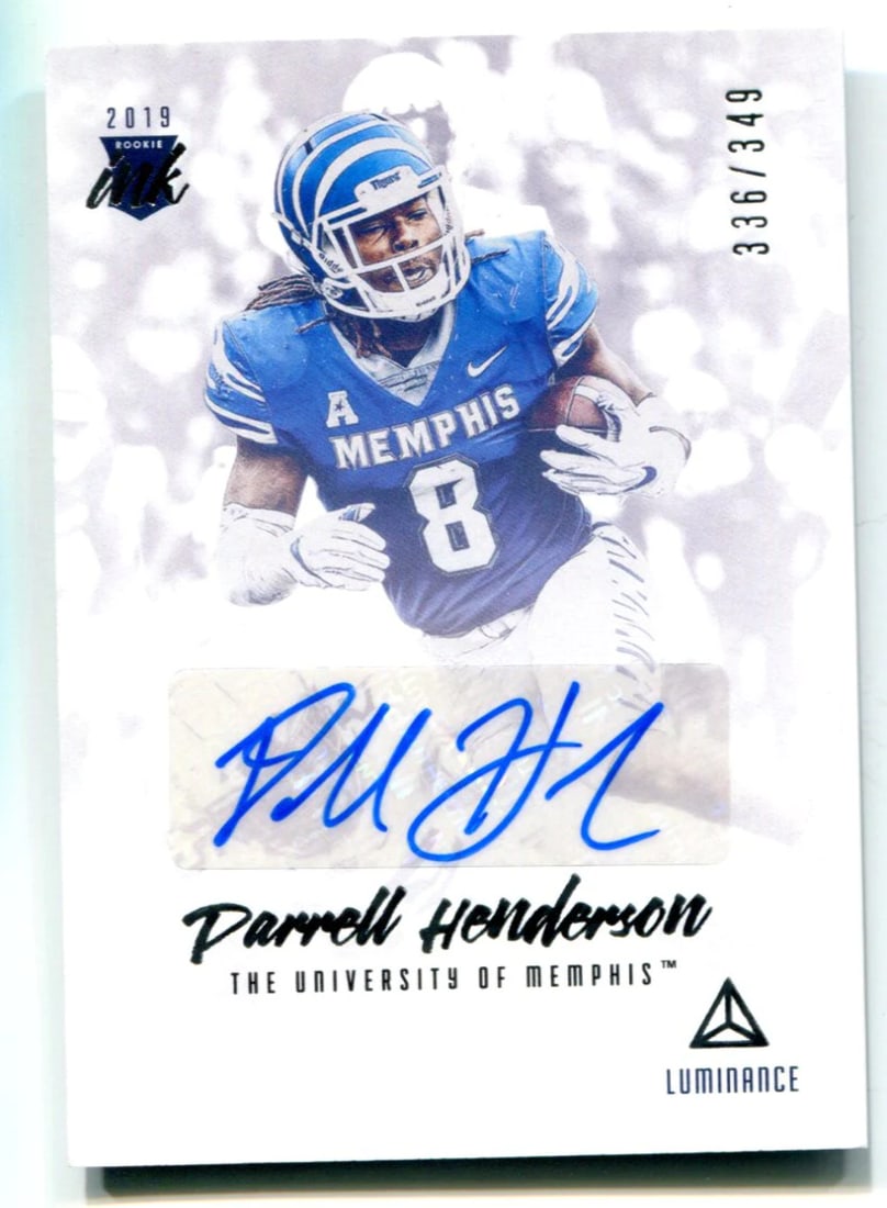 Panini Luminance 2019 Autographed Rookie Card by Darrell Henderson (1 of 1)