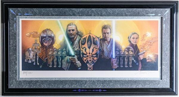 Drew Struzan "Star Wars Ep.4 TV Guide Cover" Original Giclee Art Print Framed (1 of 7)