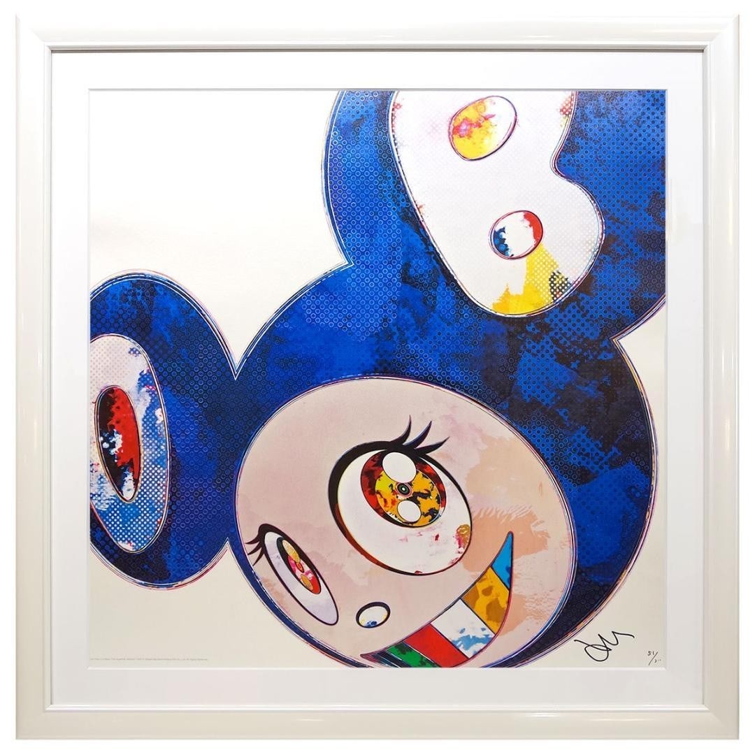 Blue x6 Signed Ltd Ed 300 2013 The Method Superflat By Takashi Murakami (1 of 6)