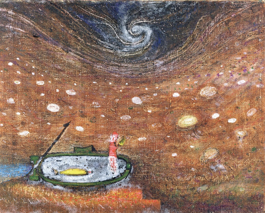 Japanese modern signed canvas oil painting night sea art: Japanese modern signed canvas oil painting night sea art Item Specifics: Artist: Jiro Oyamada Subject: Night Sea Material: Oil on Canvas Style: Japanese Product Disclaimer: Please review the full desc