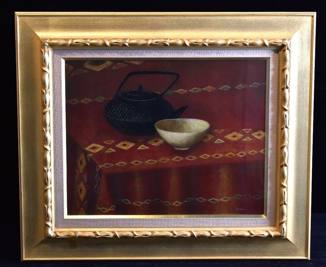 Iberia Lebel Teapot and Bowl Original Oil Painting French Still Life Signed: Iberia Lebel Teapot and Bowl Original Oil Painting French Still Life Signed Item Specifics: Artist: Iberia Lebel Unit Of Sale: Single Piece Signed By: Iberia Lebel Size: Medium Signed: Yes Material: