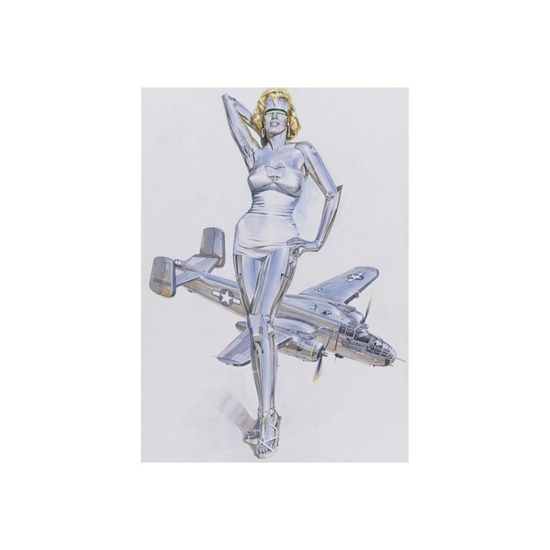 Hajime Sorayama Marilyn Robot Giclee Print Signed ED 1/ 20 Sheet only Rare: Hajime Sorayama Marilyn Robot Giclee Print Signed ED 1/ 20 Sheet only Rare Item Specifics: Artist: HAJIME SORAYAMA Type: Print Theme: Art Material: Paper Production Technique: Giclee Print