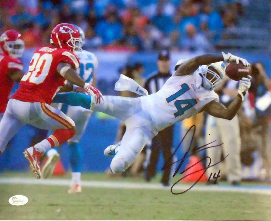 Jarvis Landry Autographed Dolphins 11x14 Photo (JSA): Jarvis Landry Autographed Dolphins 11x14 Photo (JSA) Item Specifics: Brand: James Spence Authentication (JSA) Jarvis Landry Autographed Miami Dolphins 11x14 Photo Signed in black paint pen across the 