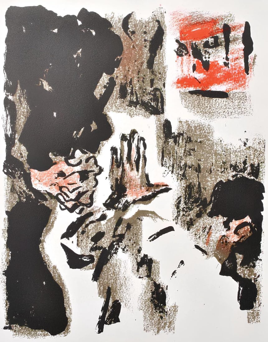 Alexandre Garbell, Composition, uvres compltes d'Albert Camus, Lithograph: Alexandre Garbell, Composition, uvres compltes d'Albert Camus, Lithograph Item Specifics: Paper Size: 11 x 8.5 inches. Excellent condition. Inscription: Unsigned and unnumbered, as issued. Notes: