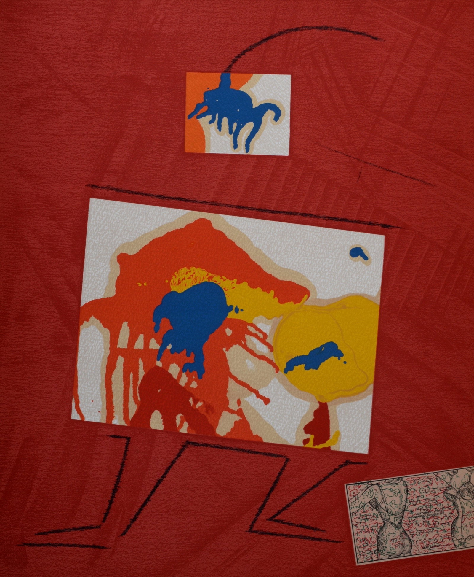 Max Ernst, Composition (Monod 2619; Spies/ Leppien A19/ C), Dent Prompte (1 of 10)