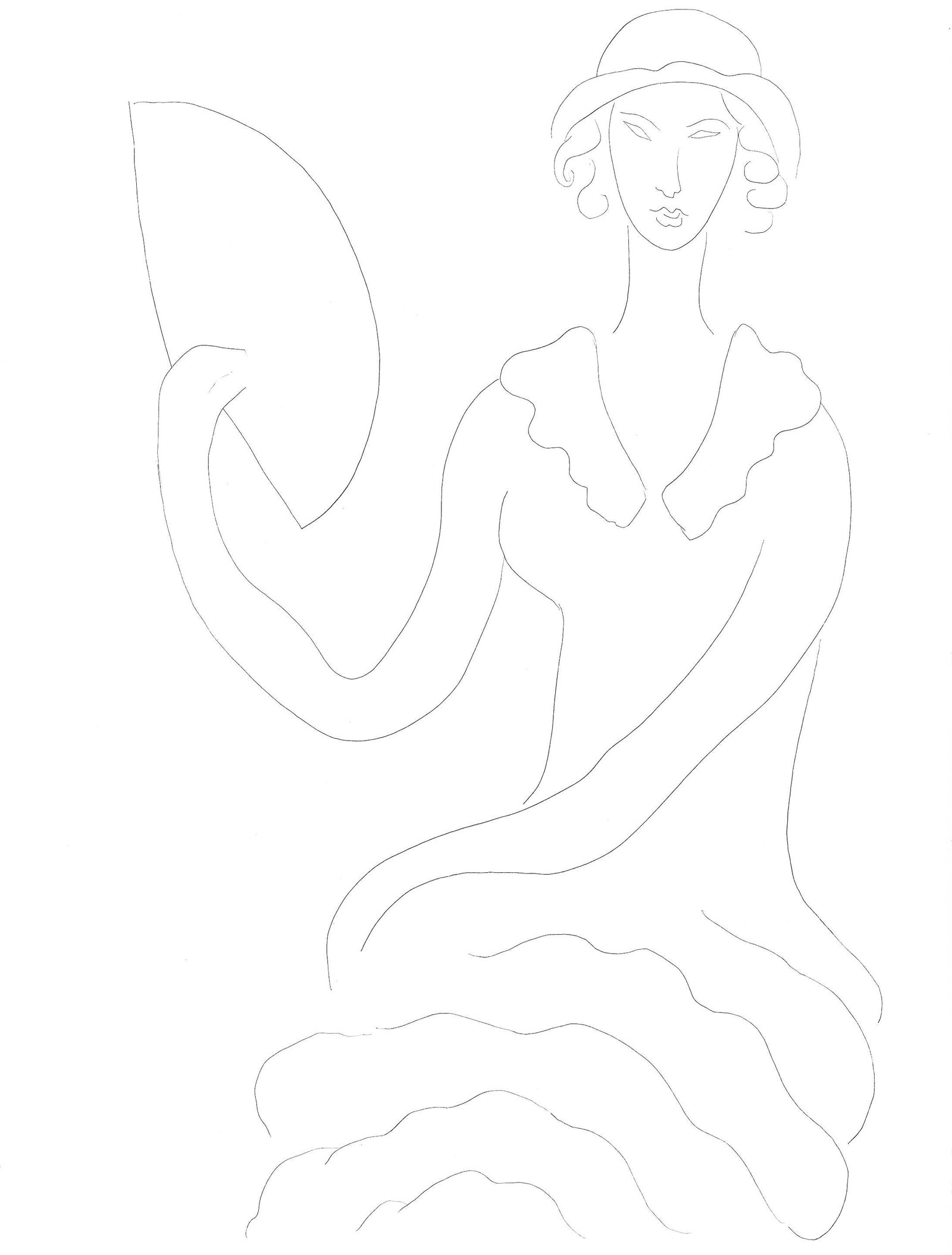 Henri Matisse, ventail de Madame Mallarm, Posies de Stphane Mallarm, Lithograph: Henri Matisse, ventail de Madame Mallarm, Posies de Stphane Mallarm, Lithograph Item Specifics: Paper Size: 11.02 x 8.46 inches. Inscription: Unsigned and unnumbered, as issued. Condition: Very