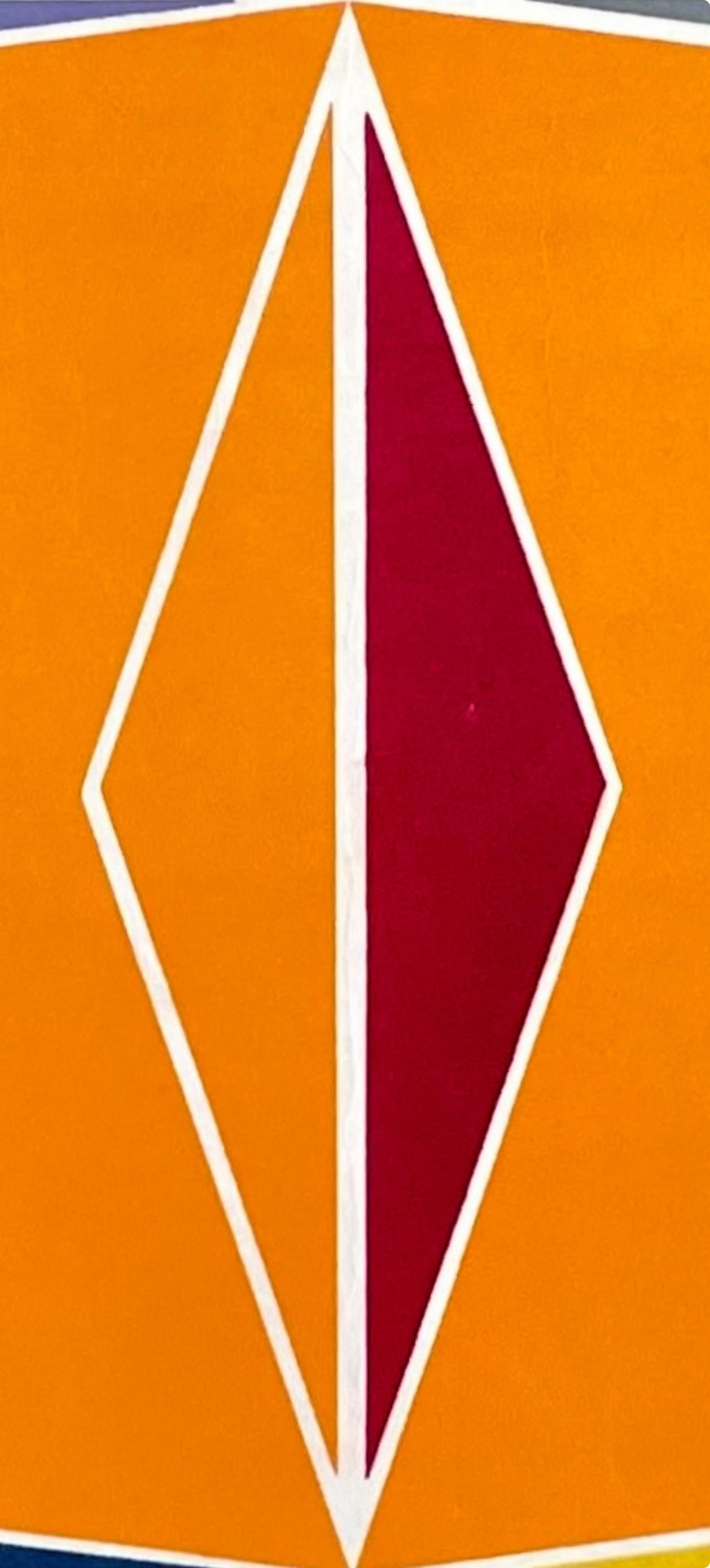 Larry Zox, Two Square Composition, Signed, Silkscreen - 4