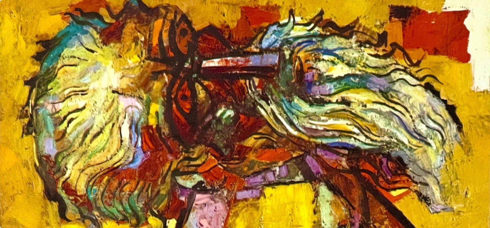 Abraham Rattner, Moses, Lithograph - 2