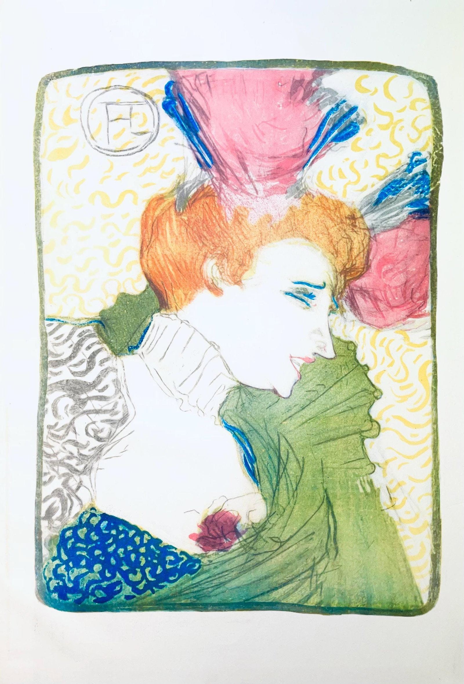 Toulouse-Lautrec Henri Lithograph Obelisco Collezione Images de Composition 21 Planches en Couleurs: Toulouse-Lautrec Henri Lithograph Obelisco Collezione Images de Composition 21 Planches en Couleurs Item Specifics: Paper size: 13.78 x 10.24 inches. Excellent condition. Inscription: Unsigned and