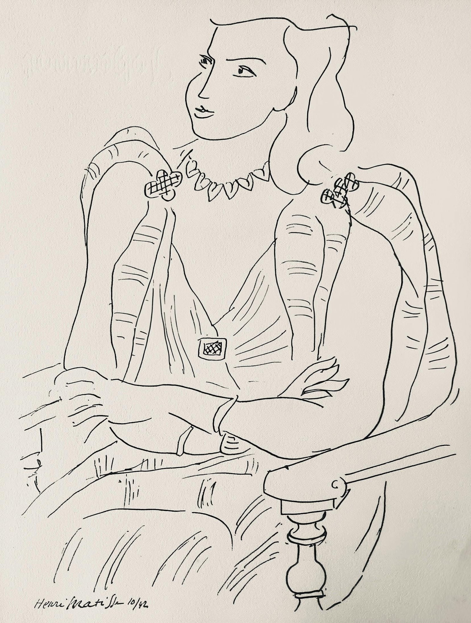 Henri Matisse, Composition, Dessins de Matisse, Hommage n2, Lithograph: Henri Matisse, Composition, Dessins de Matisse, Hommage n2, Lithograph Item Specifics: Paper Size: 12.83 x 9.84 inches. Excellent condition. Inscription: Signed in the plate and unnumbered, as