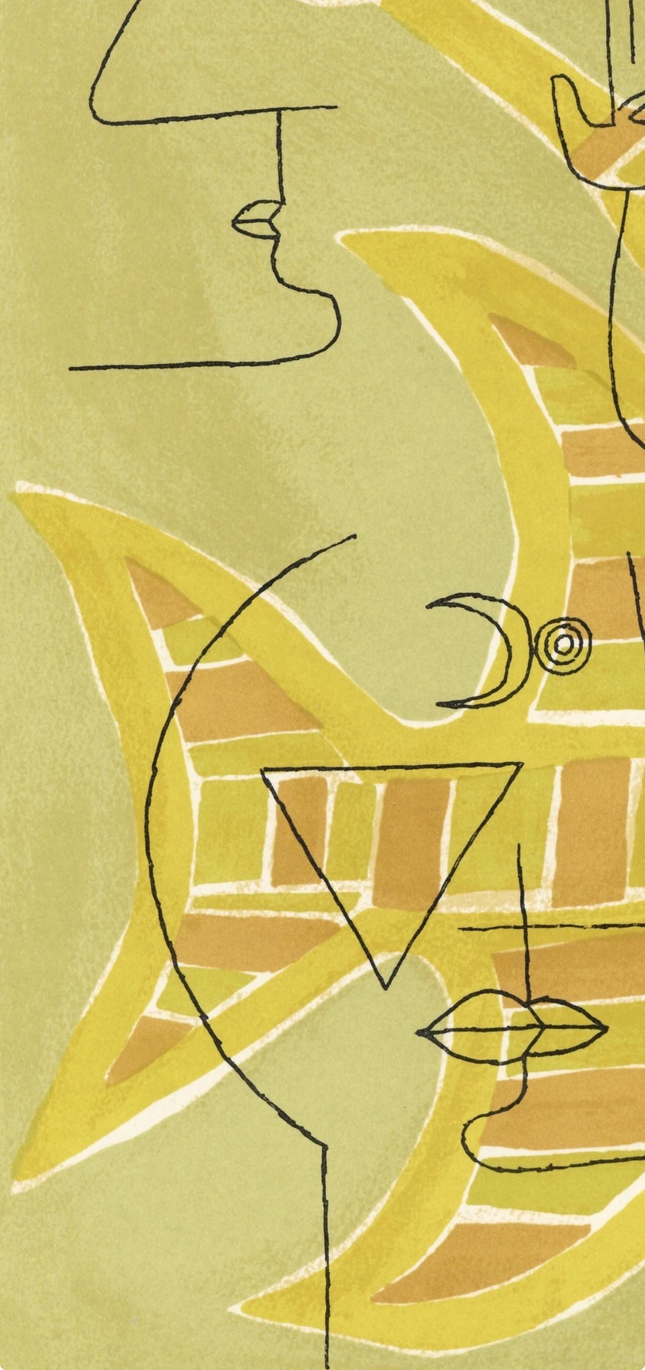 Victor Brauner, Composition, XXe sicle, Lithograph - 4