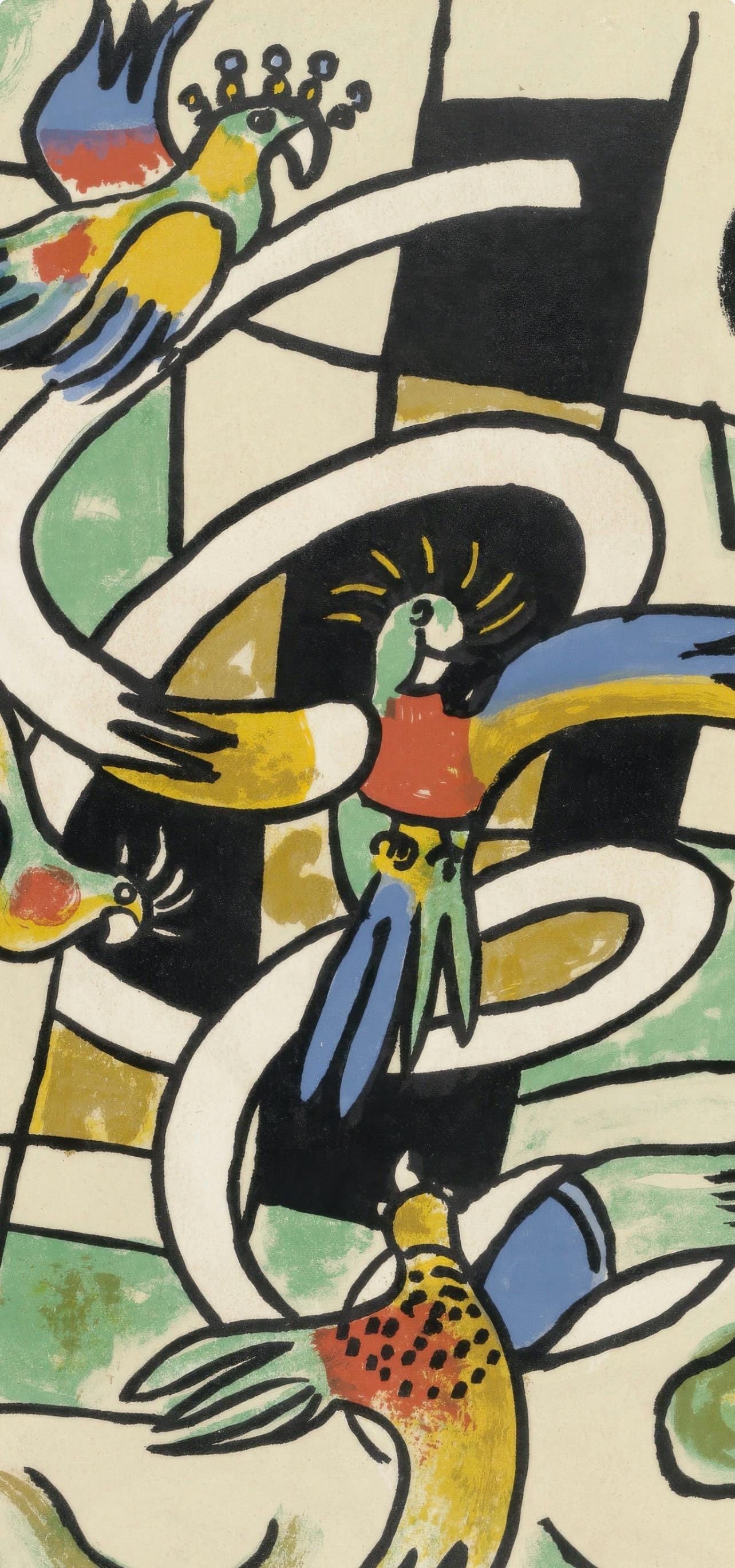 Fernand Leger, Untitled, from Circus, Lithograph, 1950 - 2