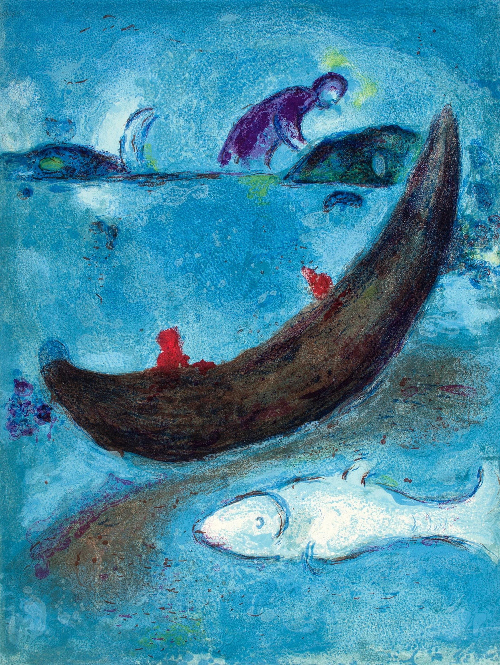 Marc Chagall, Le Dauphin mort et les trois cent cus, Daphnis et Chlo, Hliogravure: Marc Chagall, Le Dauphin mort et les trois cent cus, Daphnis et Chlo, Hliogravure Item Specifics: Paper Size: 12.5 x 9.5 inches. Inscription: Unsigned and unnumbered, as issued. Condition: Very good/e