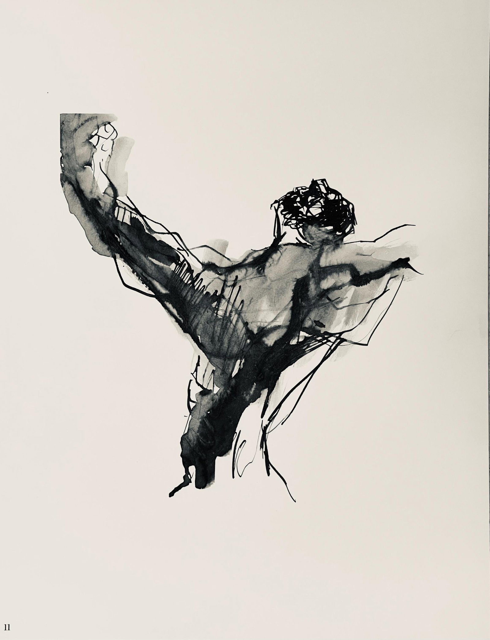 Rattner Study for Job Lithograph - 5