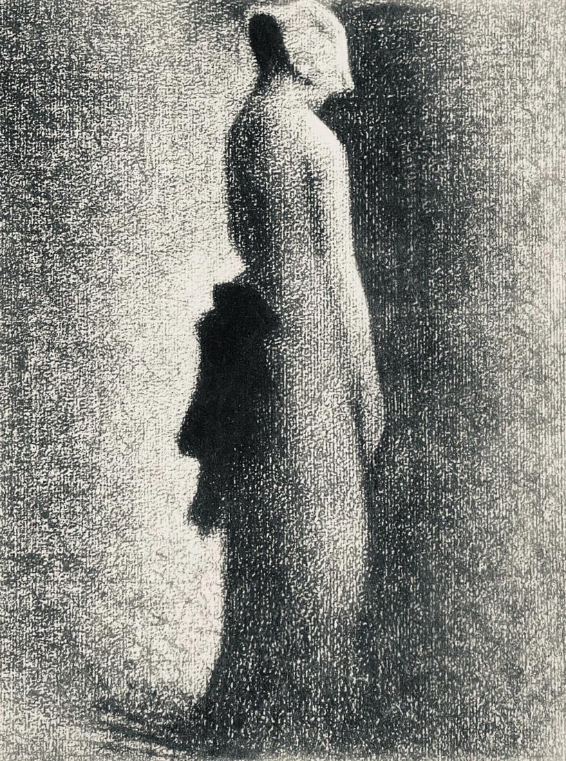 Georges Seurat, Le nud noir, Seurat, Lithograph (1 of 6)