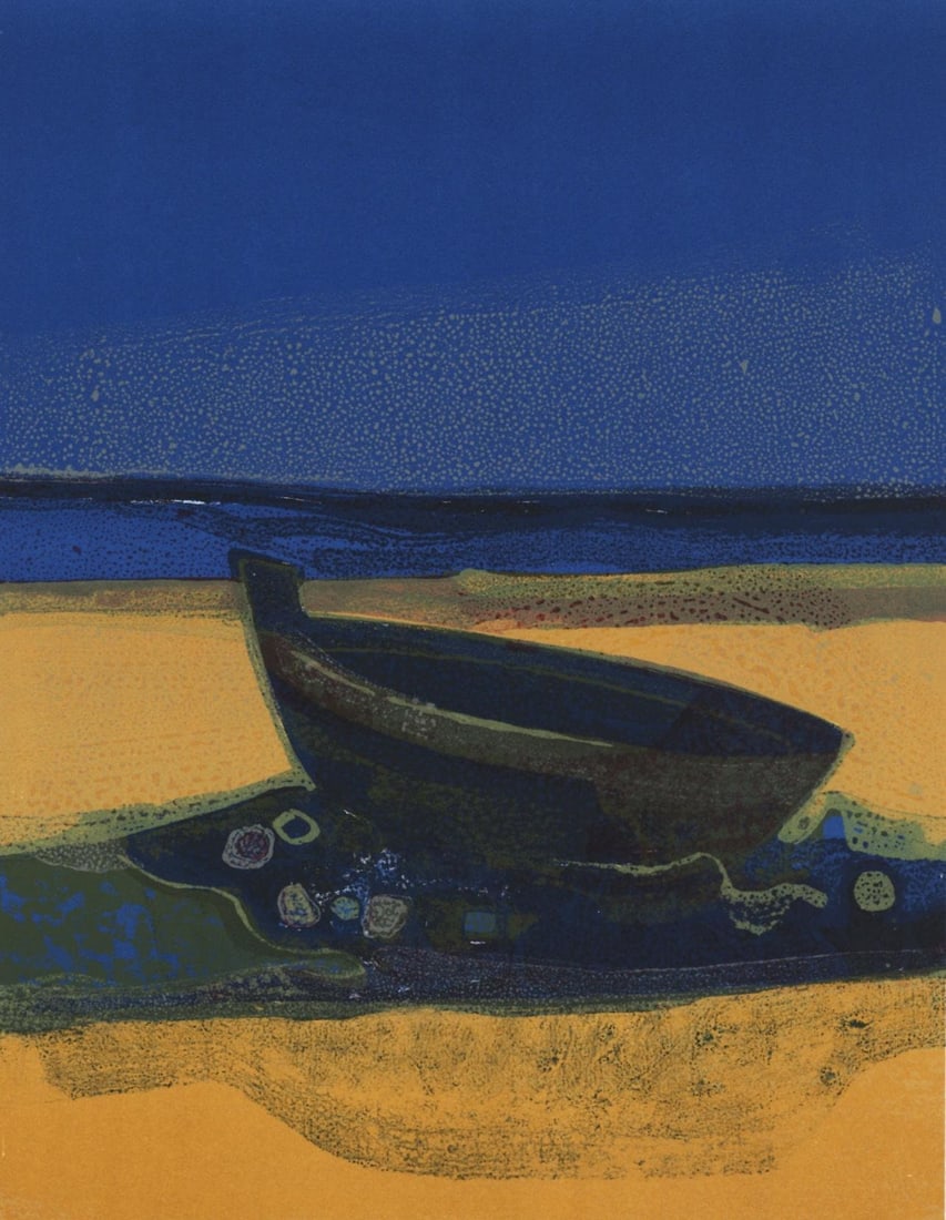 Andr Minaux, Composition, L'Odysse, Lithograph: Andr Minaux, Composition, L'Odysse, Lithograph Item Specifics: Paper size: 12 x 9.25 inches. Excellent condition. Inscription: Unsigned and unnumbered, as issued. Notes: From the folio, L'Odysse, 1969