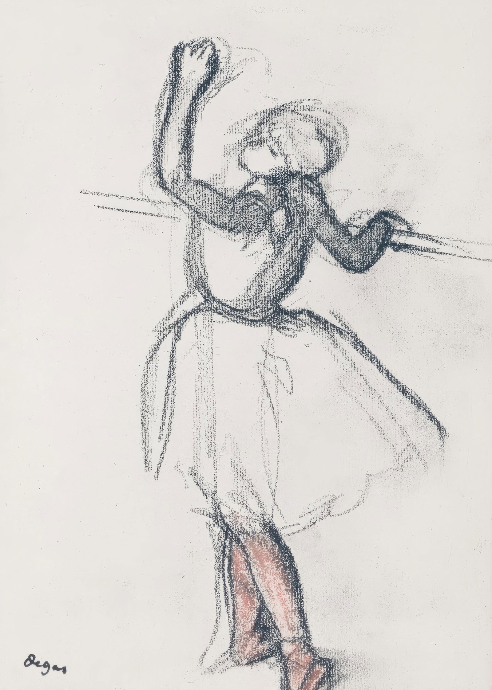 Edgar Degas, Dancer, from Dance Drawings, Engraving, 1936 (1 of 8)