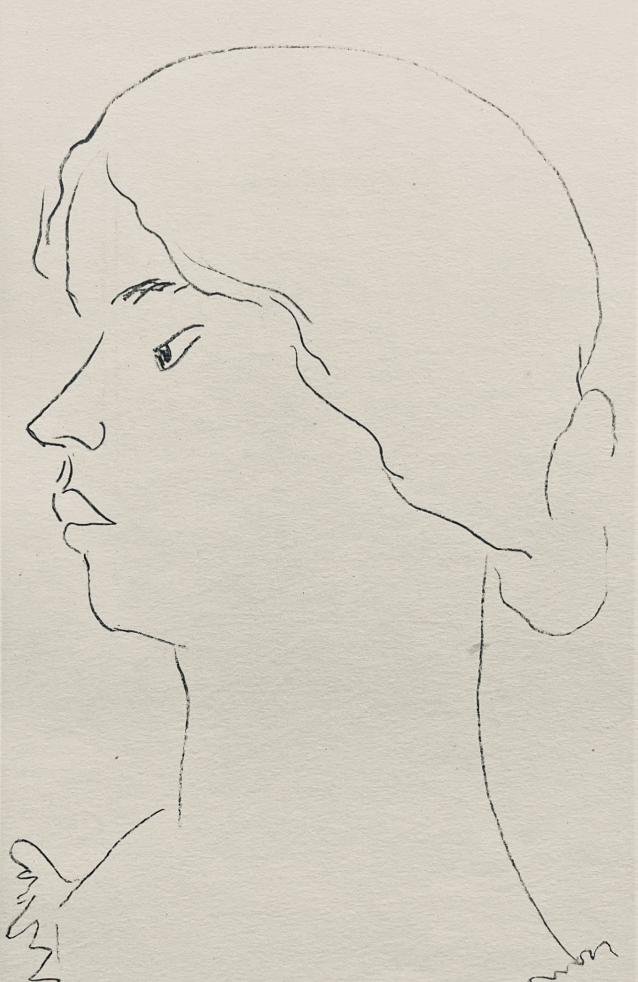 Henri Matisse Lithograph Dessins Composition Dutel 3: Henri Matisse Lithograph Dessins Composition Dutel 3 Item Specifics: Paper Size: 10 x 8 inches. Excellent condition. Notes: From the album, Dessins de Henri-Matisse, 1925. Published by ditions des Qua