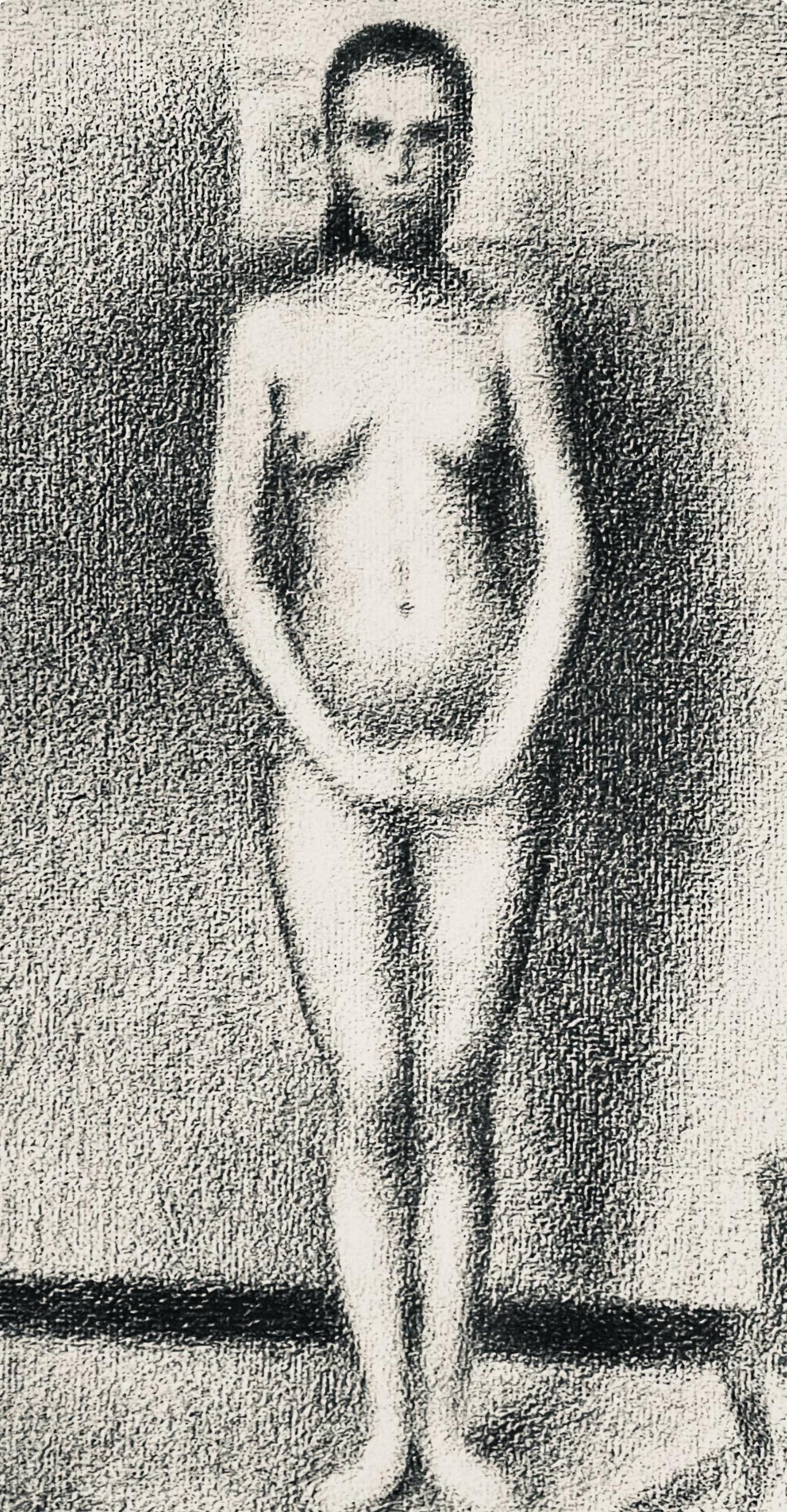 Georges Seurat lithograph debout poseuse - 2
