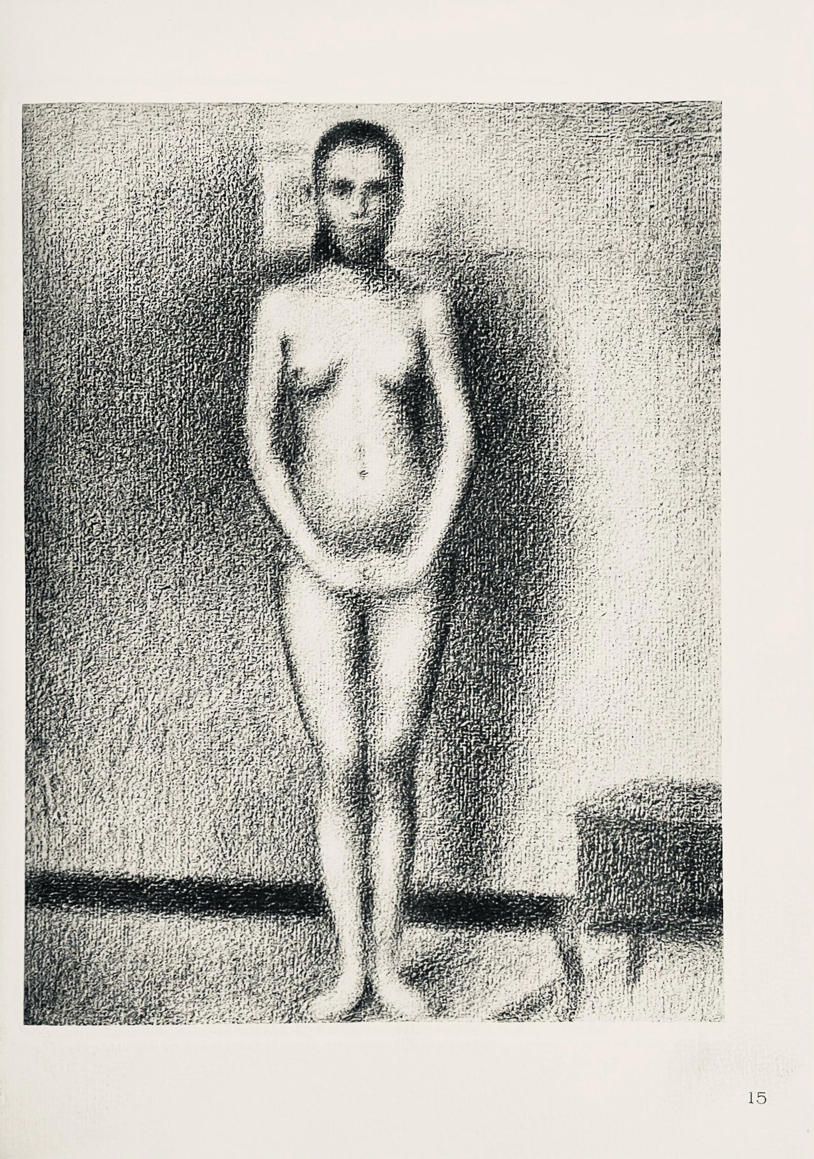 Georges Seurat lithograph debout poseuse - 5
