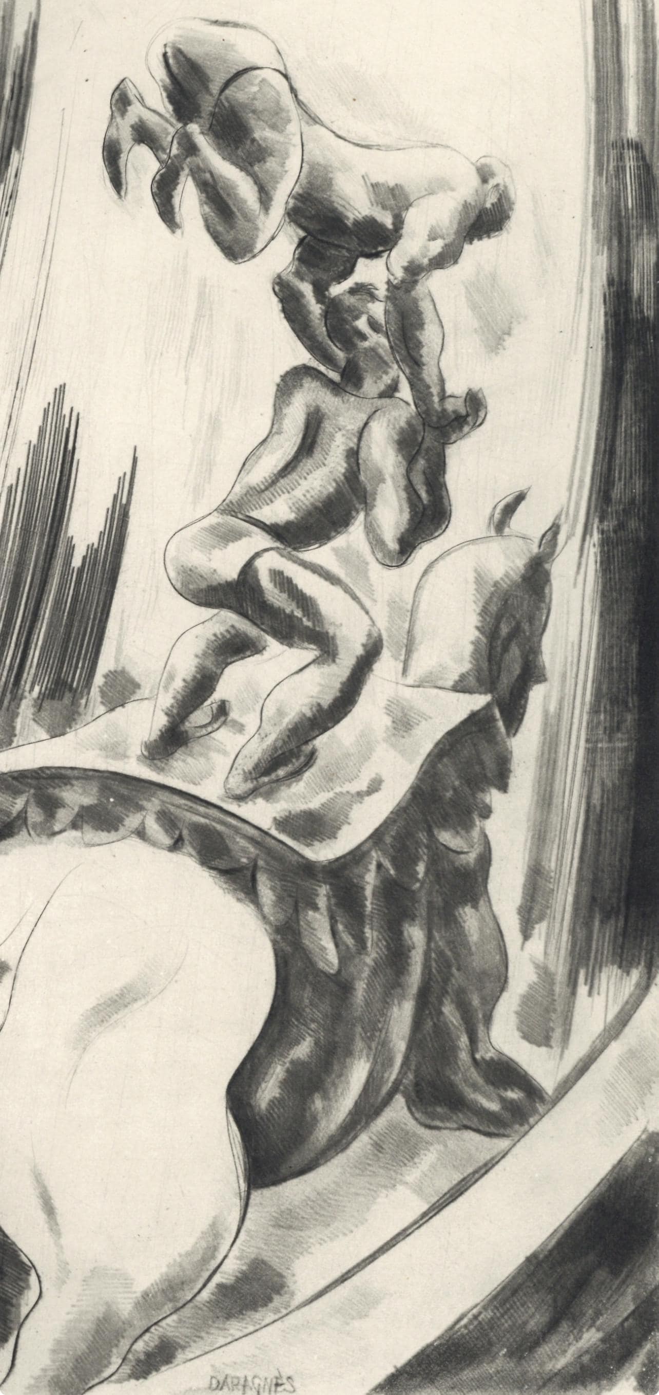 Gabriel Daragns Composition Alternance Etching - 4