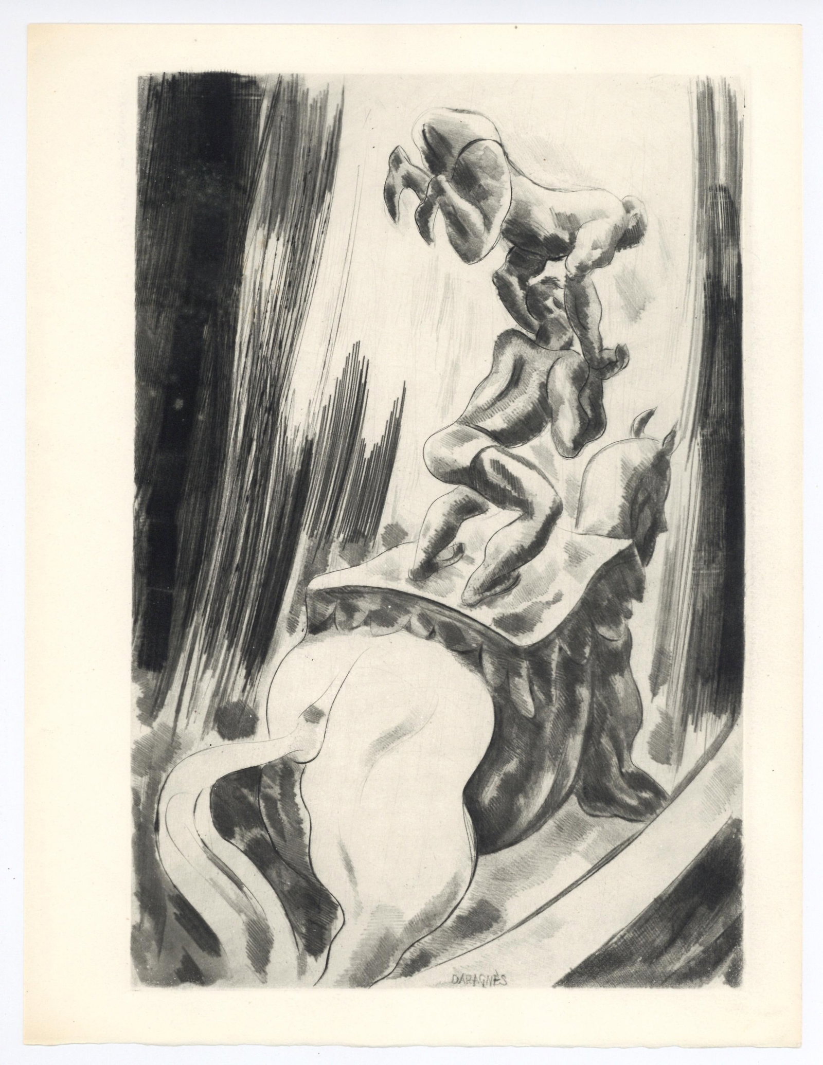 Gabriel Daragns Composition Alternance Etching - 5