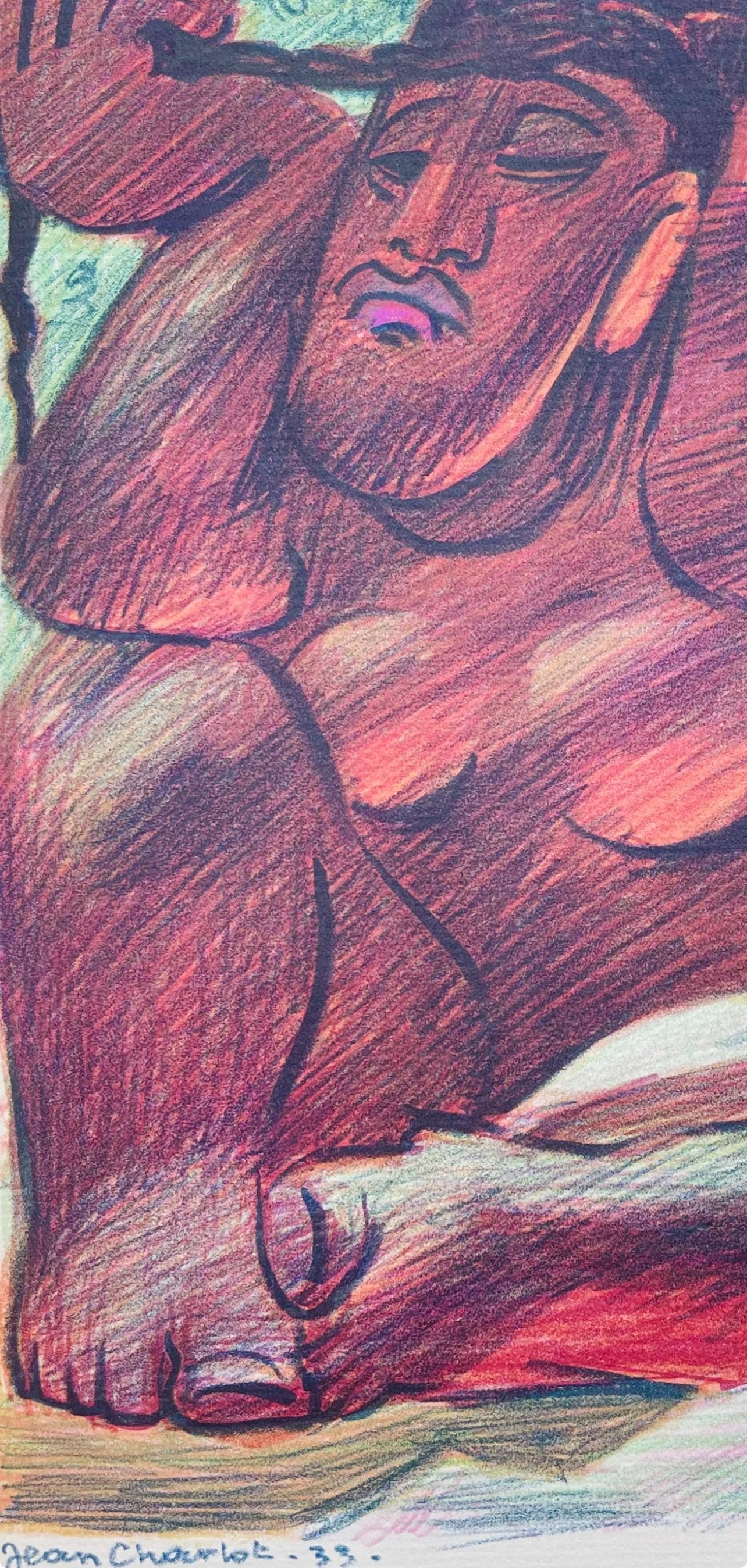 Charlot Composition Lithograph - 2