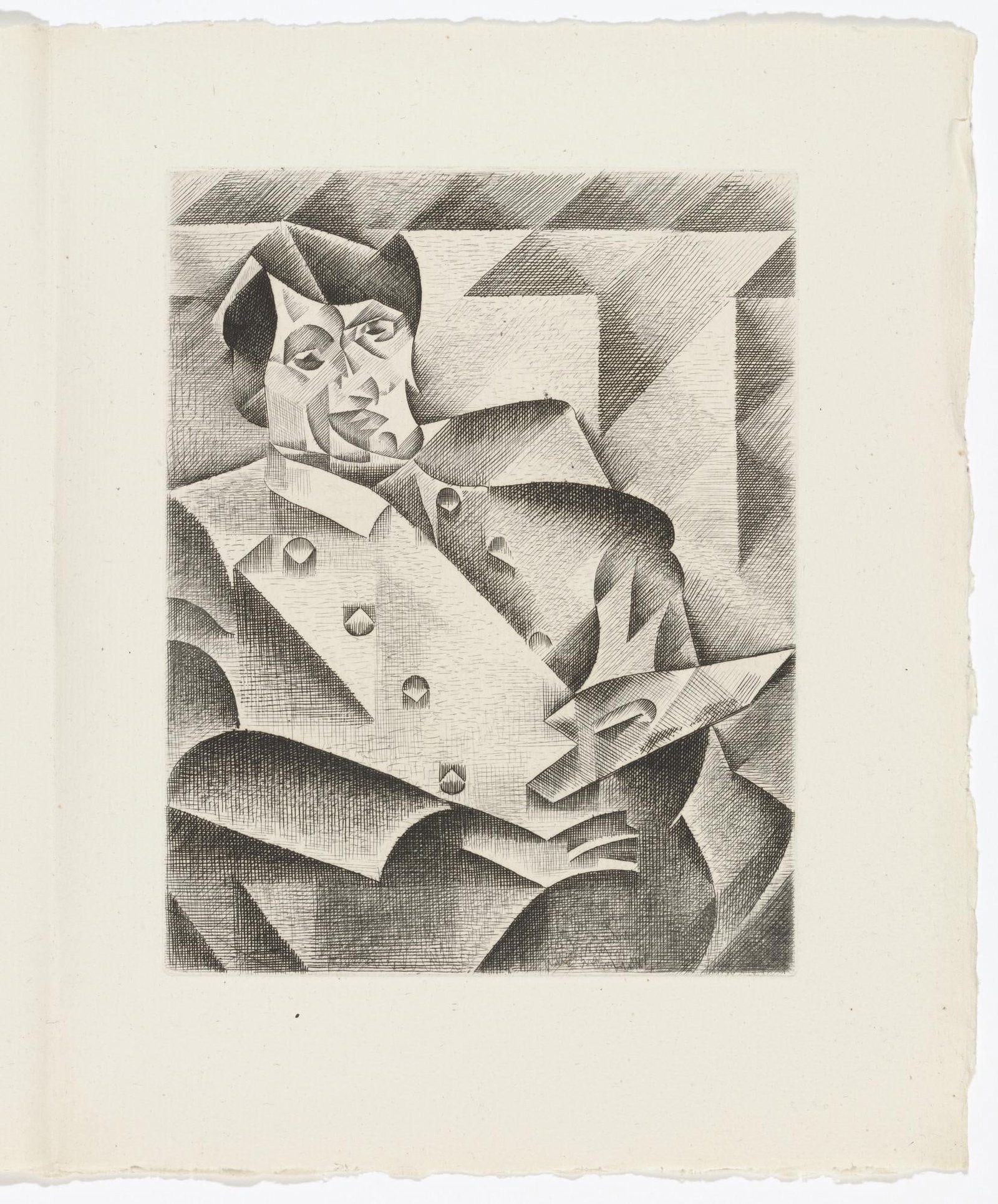 Juan Gris, Composition, Du cubisme, Etching - 5