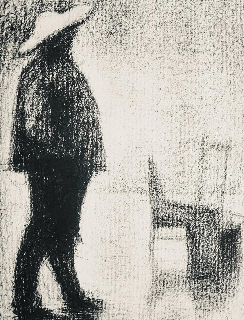 Georges Seurat, Fort de la Halle, Seurat, Lithograph: Georges Seurat, Fort de la Halle, Seurat, Lithograph Item Specifics: Paper size: 12.5 x 9.75 inches. Excellent condition. Inscription: Unsigned and unnumbered, as issued. Notes: From the album,