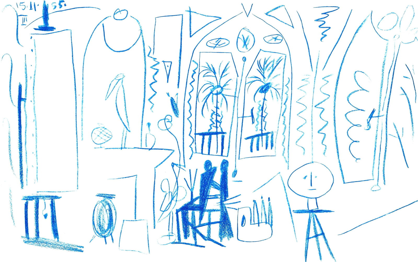 Picasso Composition Cramer 101 Carnet de la Californie Collotype (1 of 6)