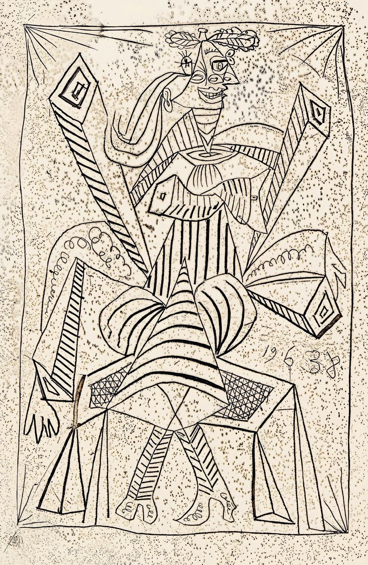 Picasso Composition Cramer 30 Horodisch D14 Bloch 307 Matarasso 28 Lithograph: Picasso Composition Cramer 30 Horodisch D14 Bloch 307 Matarasso 28 Lithograph Item Specifics: Paper Size: 8.82 x 6.67 inches. Excellent condition. Inscription: Unsigned and unnumbered, as issued.