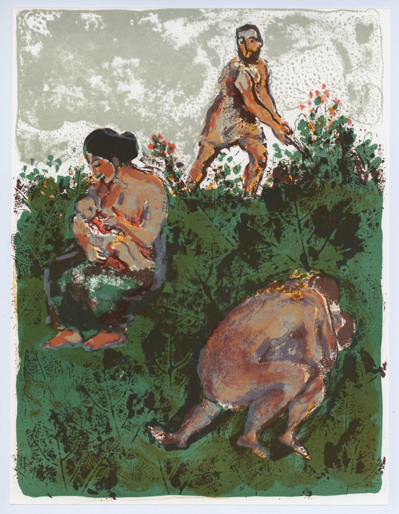 Walter Spitzer, Composition, L Odysse Lithograph - 4