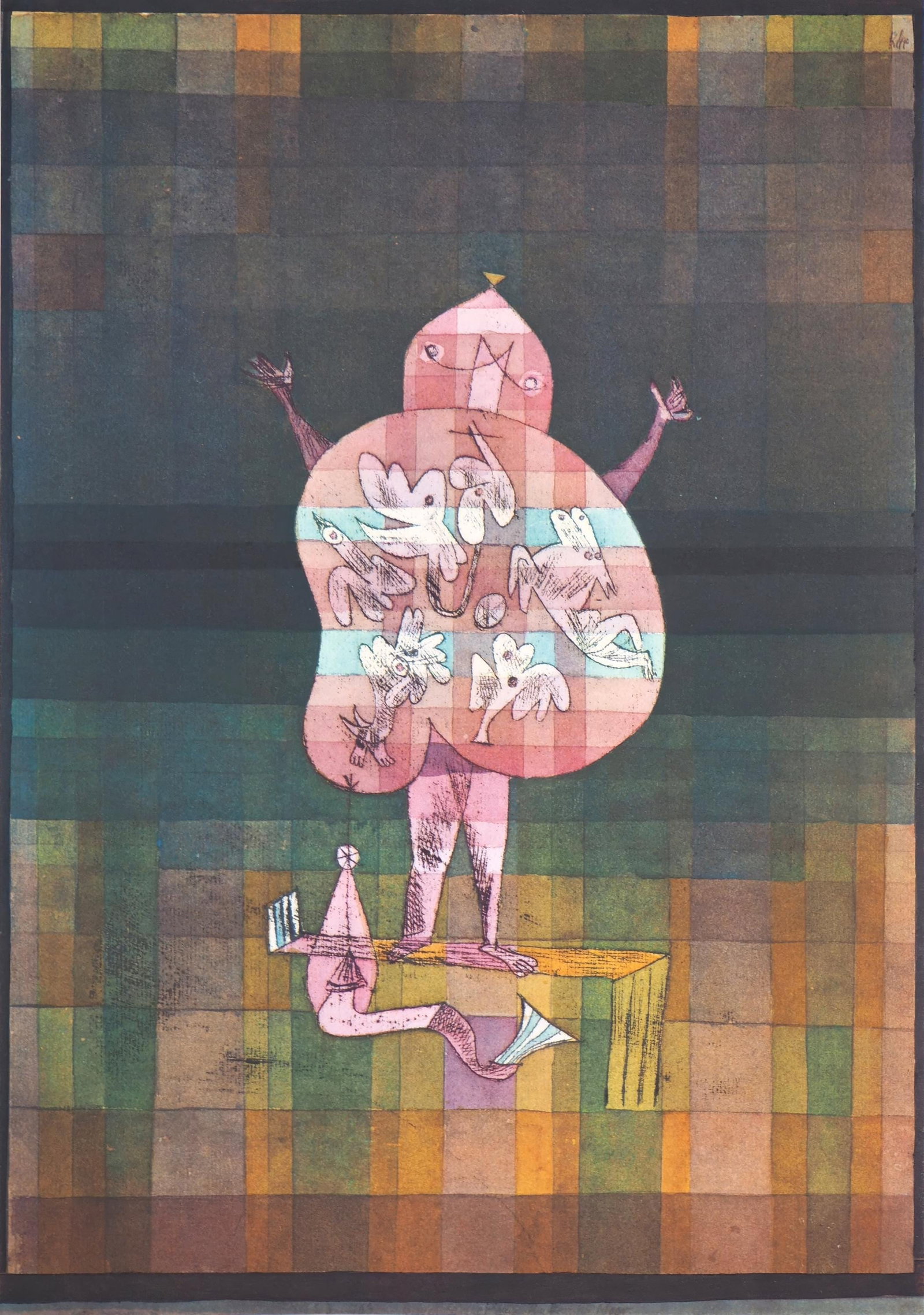 Paul Klee, Bauchredner und Rufer im Moor, 12 aquarelles, Lithograph and Pochoir, 1964: Paul Klee, Bauchredner und Rufer im Moor, 12 aquarelles, Lithograph and Pochoir, 1964 Item Specifics: Paper Size: 19.69 x 14.96 inches. Condition: Very good/excellent, consistent with age. Notes: