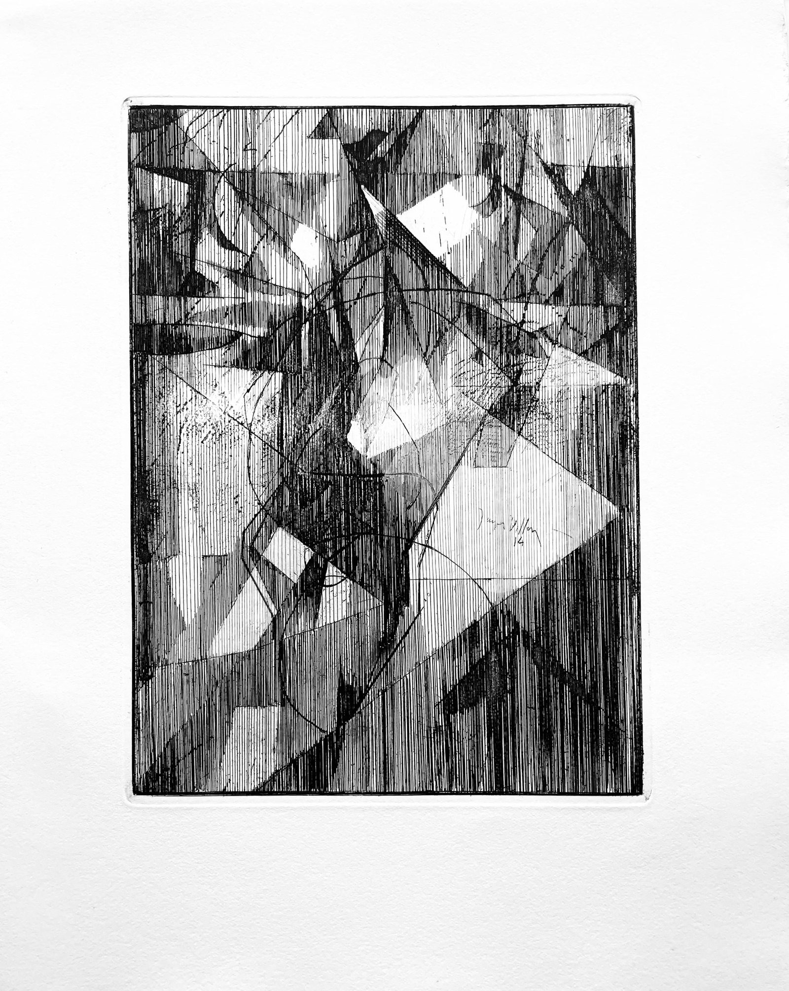 Jacques Villon, Composition, loge de Jacques Villon, Etching - 5