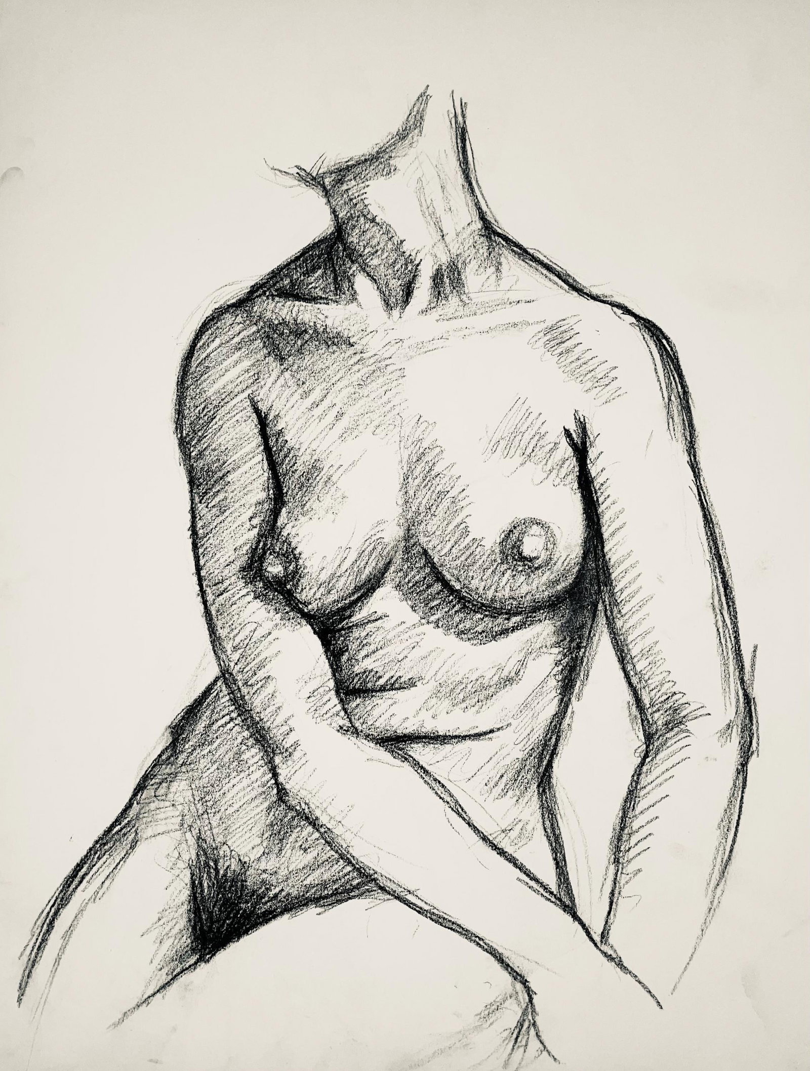 Ian Hornak, Renaissance Female Nude Figure Study, 1963, Original Drawing: Ian Hornak, Renaissance Female Nude Figure Study, 1963, Original Drawing Item Specifics: Paper Size: 23 x 18 inches. Good condition, consistent with age. Inscription: Unsigned, Estate stamped, verso.