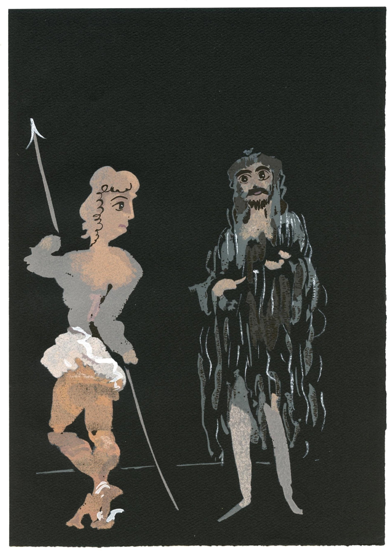 Salom Lithograph by Andr Derain Composition - 6